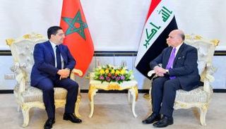 وزيرا خارجية العراق والمغرب في بغداد