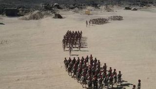 تدربيات عسكرية لقوات 