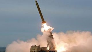 تجربة صاروخية كورية شمالية