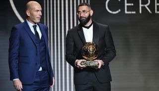 زين الدين زيدان وكريم بنزيما