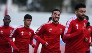 تدريبات الأهلي في المغرب 