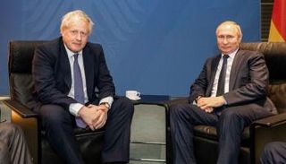 بوتين وجونسون -أرشيفية