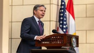 جانب من زيارة وزير الخارجية الأمريكي أنتوني بلينكن لمصر - الخارجية الأمريكية 