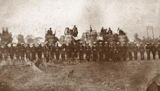 الرئيس الأمريكي أبراهام لنكولن تلقى أفيال هدية