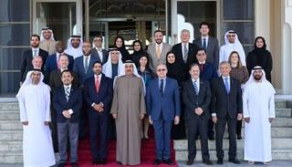 جانب من لقاء صقر غباش وسفراء دول أمريكا اللاتينية والكاريبي