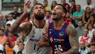 ريال مدريد وبرشلونة في كرة السلة