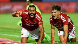 محمود عبدالمنعم كهربا لاعب الأهلي المصري