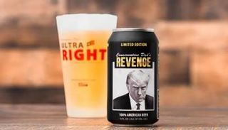 الجعة التي تحمل صورة ترامب