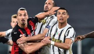 كريستيانو رونالدو وزلاتان إبراهيموفيتش