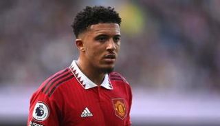 جادون سانشو لاعب مانشستر يونايتد