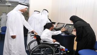 جانب من عملية التصويت المبكر - وام