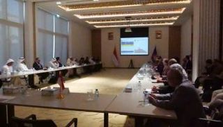 جانب من اجتماع فريق العمل الإماراتي الإندونيسي