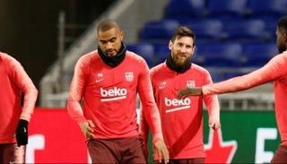 ليونيل ميسي وكيفن برنس بواتينغ