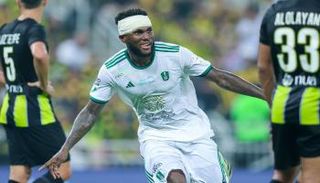 فرانك كيسي من مباراة الأهلي والاتحاد