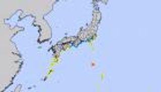 موجات تسونامي تضرب اليابان