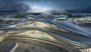 مبنى مطار أبوظبي الجديد- وام