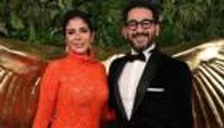 هل أصيب أحمد حلمي بوعكة صحية؟ منى زكي تجيب