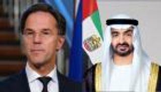محمد بن زايد ورئيس وزراء هولندا.. مباحثات لاحتواء التصعيد بالمنطقة