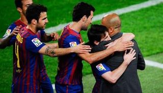 غوارديولا مع برشلونة