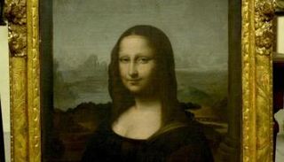 جزء من لوحة الموناليزا