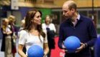 مباراة زوجية.. منافسة رياضية بين كيت وويليام