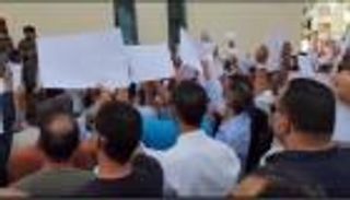 وقفة احتجاجية لعمال قطاع النفط الليبي.. أزمة في الأفق