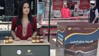 جانب من المنتجات المعروضة في أحد الأسواق الممتازة