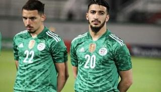 سعيد بن رحمة لاعب منتخب الجزائر