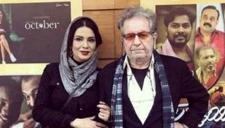المخرج الإيراني وزوجته