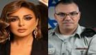 مشاجرة حامية بين أنغام ومتحدث الجيش الإسرائيلي على «إكس»