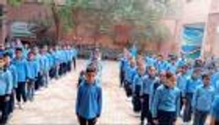 مدارس مصر تقف دقيقة حدادا على ضحايا غزة (صور)