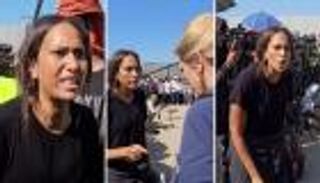 "خاطبيني كإنسان".. فتاة مصرية توبّخ مراسلة "CNN" أمام معبر رفح