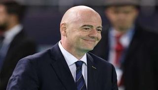 جياني إنفانتينو رئيس الاتحاد الدولي لكرة القدم