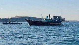 السفينة الناقلة لشحنة المواد المخدرة