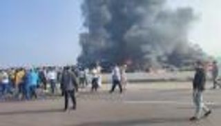 حادث مروع على طريق الإسكندرية الصحراوي في مصر.. مشاهد صادمة