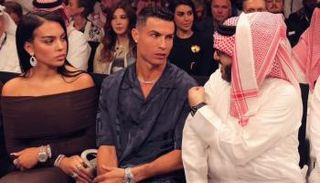 تركي آل شيخ مع رونالدو وجورجينا