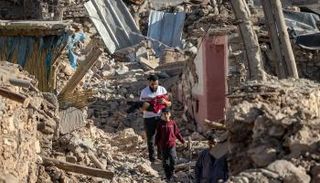 بعض مخلفات زلزال الحوز - أرشيفية