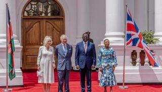 استقبال الملك تشارلز في كينيا - أ.ف.ب