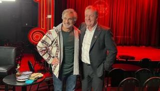 باسم يوسف مع بيرس مورغان