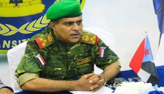 العميد الركن سعيد أحمد المحمدي خلال الاجتماع