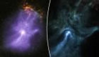 صورة مرعبة من الفضاء «اليد الكونية الشبحية» (فيديو)