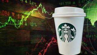 قفزة كبيرة بسهم ستاربكس