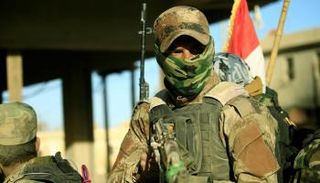 أحد عناصر فصائل عراقية مسلحة - أرشيفية