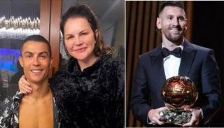 ليونيل ميسي وشقيقة رونالدو