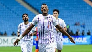 لابا كودجو مهاجم العين الإماراتي