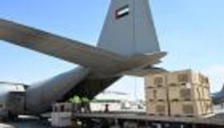 20 طائرة إماراتية تهبط في العريش بتجهيزات المستشفى الميداني بغزة