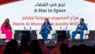 هزاع المنصوري وسونيتا ويليامز: سنعيش على المريخ خلال 15 عاما