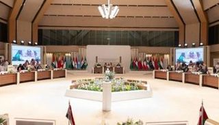 جانب من اجتماع وزراء الخارجية العرب التحضيري للقمة العربية الطارئة بالرياض