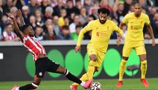 محمد صلاح ضد برينتفورد في الدوري الإنجليزي