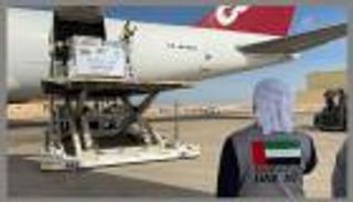 الإمارات تغيث غزة بـ100 طن من المساعدات الغذائية والطبية